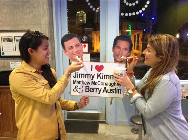 BerryAustin's tweet photo. @jimmykimmel we would love to have you make a commercial for #Berryaustin during #sxsw2015! #smallbusiness #love http://t.co/ZAHbA7LZzl