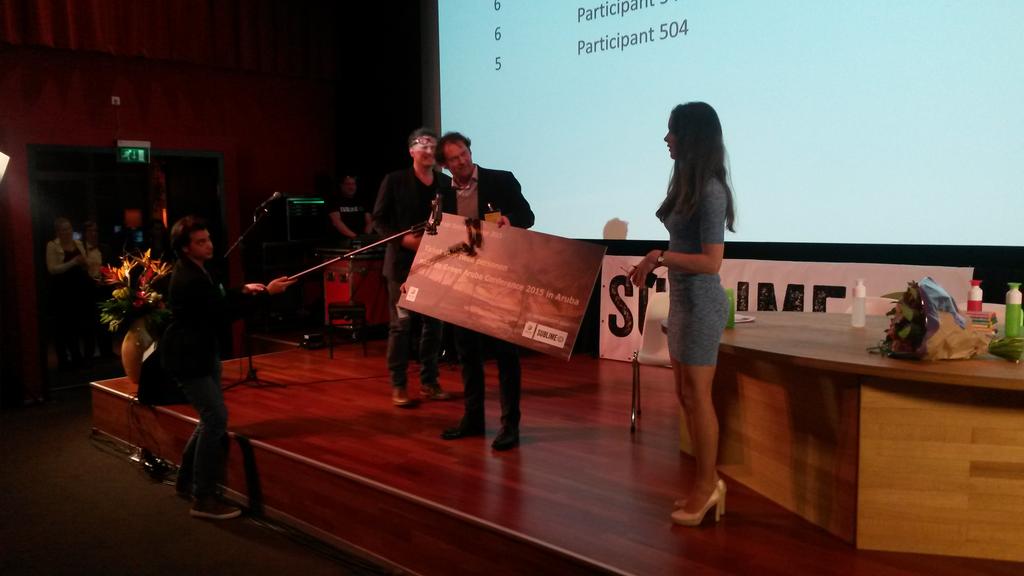 maakdeswitch's tweet image. @floraproruud Ruud Steur van Florapro wint #switchchallenge en tickets naar Green Aruba Conference