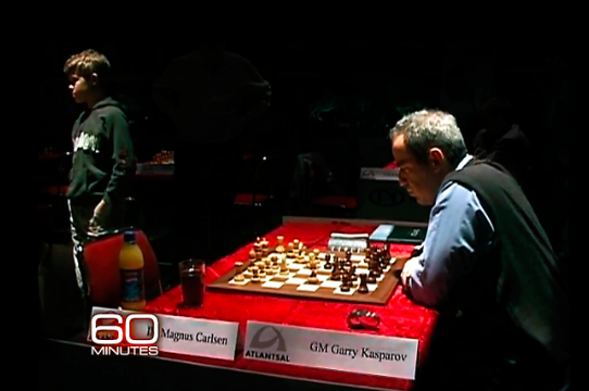 Arturo Herrero on X: Magnus Carlsen (thirteen years old) and Garry Kasparov  playing speed chess at the Reykjavík Rapid in 2004.   / X