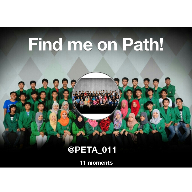 PETA_011's tweet photo. Find me on #Path now! Go to: http://t.co/9yyMs3Rehc! #thepersonalnetwork http://t.co/kTDlNiing5