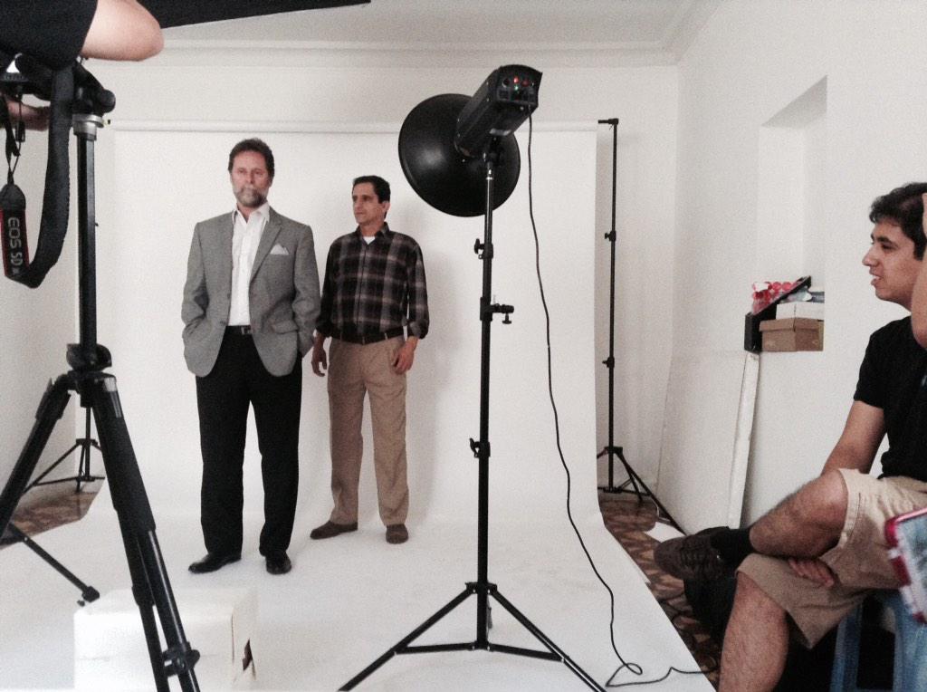 SalaDeParto's tweet photo. 📷 #ElAnalisis en sesión de fotos. http://t.co/0A23pAwliP