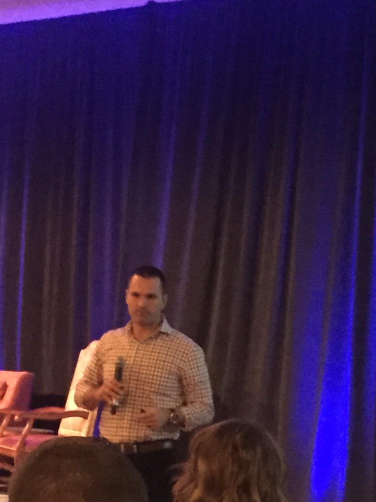 AMLIapts's tweet image. . @TheSalesLion is tearing it up at #MFSMS