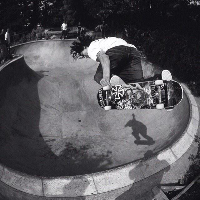 creaturefiends's tweet photo. #AlPartanen scoopin' one backside at the ol Butter Bowl π·: Hammeke ||#CSFU http://t.co/Qr4ald3wfl