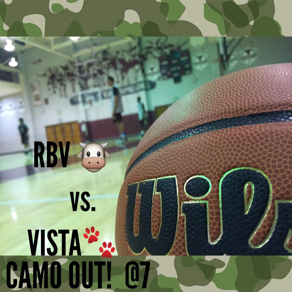 rbvasb's tweet photo. Hey Longhorns last minute change its a CAMO out tomorrow come dressed in your best CAMO! Girls at 5:30/ Guys at 7:00 http://t.co/mwKxZi8P9R
