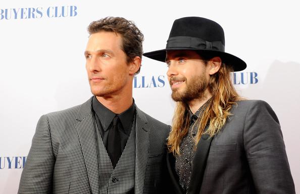JaredLeto's tweet photo. Me + @McConaughey, @DallasBuyers UK Premiere. http://t.co/0If9B0psuB  #NFTO #tbt http://t.co/BWRUaJK5Ne