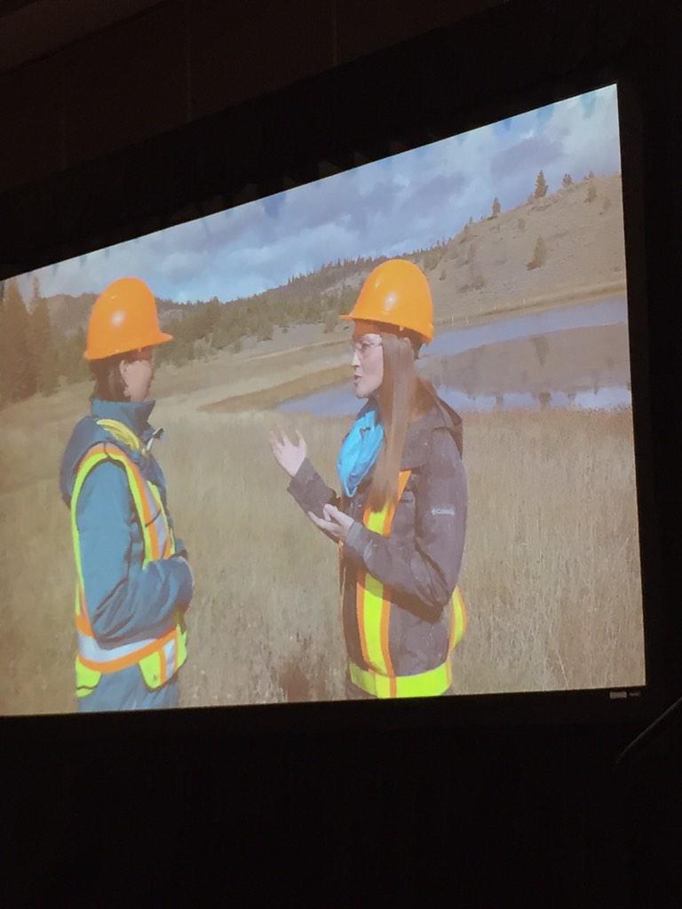 CTEM_BC's tweet image. "With the work that I'm doing, I am making a difference" Nicole Anderson, Envrt Coordinator @KGHMI_Ajax #thinkmining