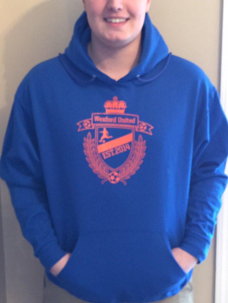 wexfordunited's tweet photo. Hoodies are in! Come see @ataskforce for your order! http://t.co/sULnlvrxQ0