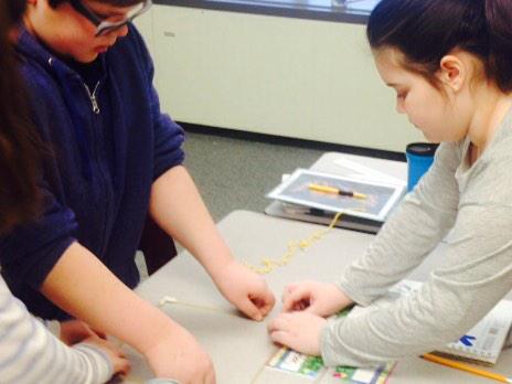 Team building activity. Sts noticed the connection to math and worked hard. #wearelamphere <a href="/SimondSuperstar/">Simonds Superstars |The Lamphere Schools</a>