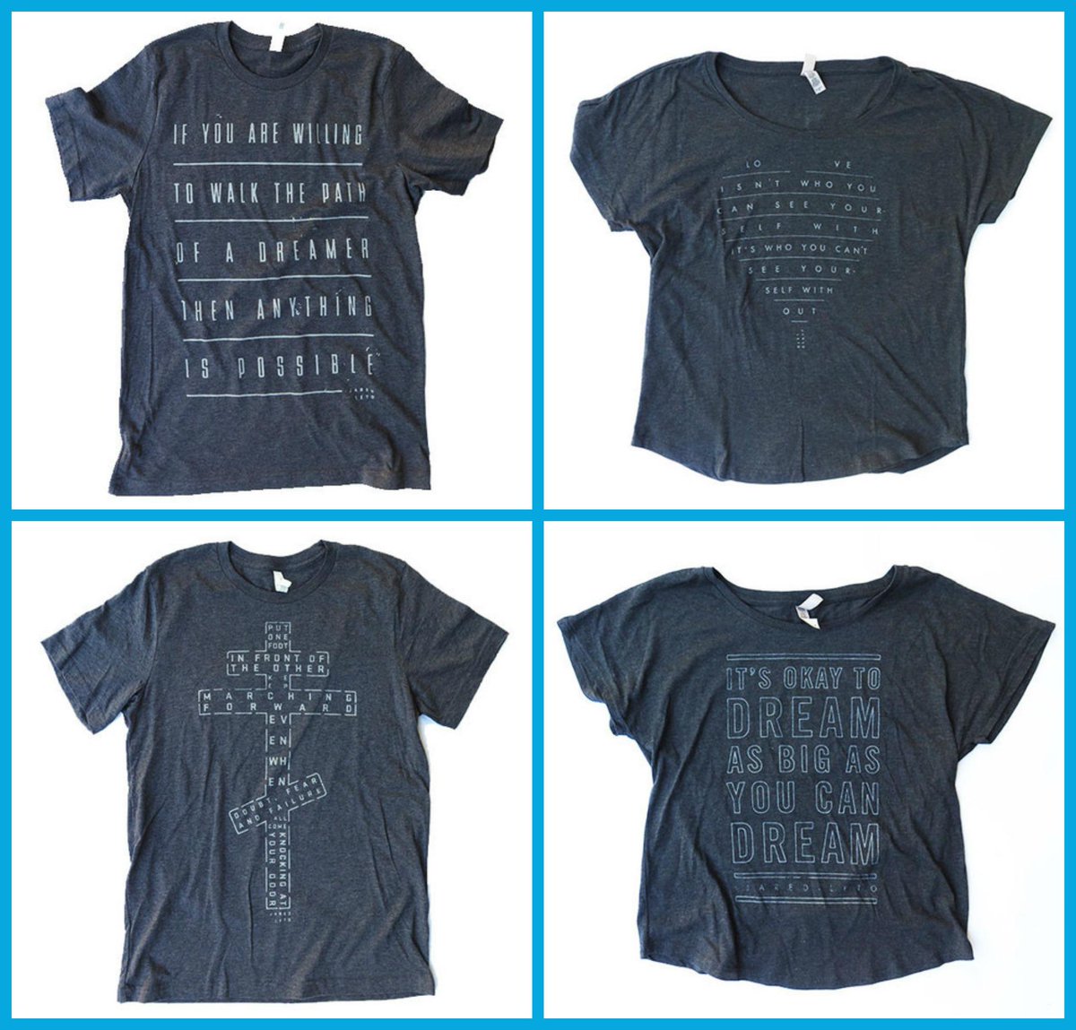 JaredLeto's tweet photo. From @JaredLetoMerch: "Get inspired + get up to 50% off now during the Winter Sale" http://t.co/fzHxbz1LKn http://t.co/DsgrVzaLH5