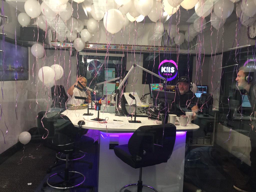 Happy birthday Jackie O! are on the air. 