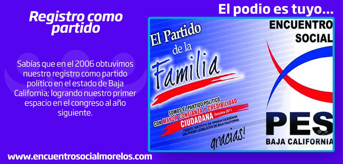 Encuentro Social Mor (@pesmorelos) on Twitter photo 