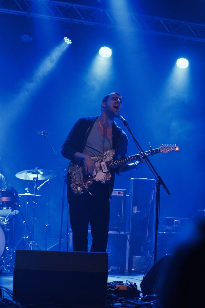 Rotationdk's tweet image. Cymbals Eat Guitars giver et veloplagt og støjende sæt på Skråen. God start so far! #winterbeat #NWB