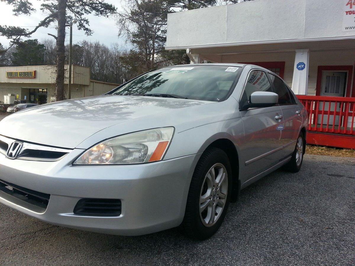 StainlessEnt's tweet image. 2007 Honda Accord $9999 (89,924 Miles) - $1000 Down. Call Us Today at 770-892-3313