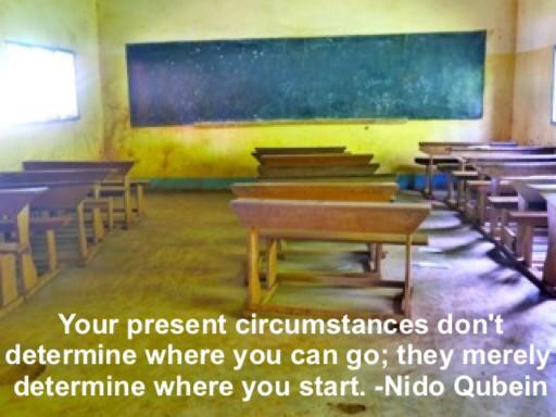 ScholarsProject's tweet image. "Your present circumstances don't determine where you can go; they merely determine where you start."
#QuoteofTheDay