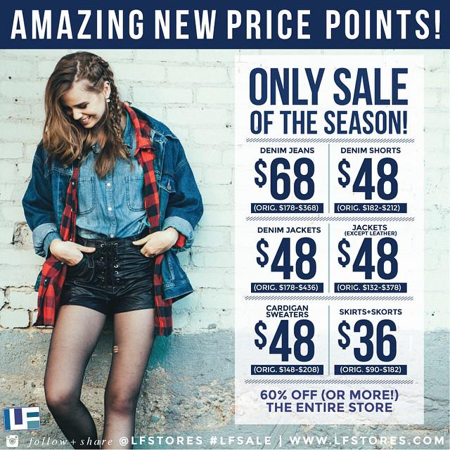 LFMontana's tweet photo. Our SALE just got even better! Get in before it's all GONE! xxxo. #lfsale http://t.co/PmSZCycDW6