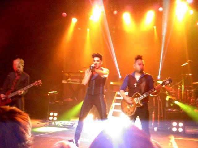 When I saw in Albuquerque, Aug 3, 2010! Happy birthday Adam Lambert!! 