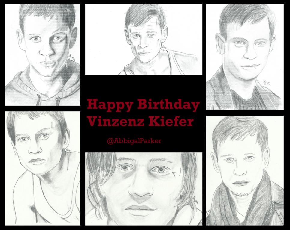 AbbigalParker's tweet photo. Happy Birthday an meinen Lieblingsschauspieler #VinzenzKiefer @RTLde @AlarmFur http://t.co/wJqpApU8Jr