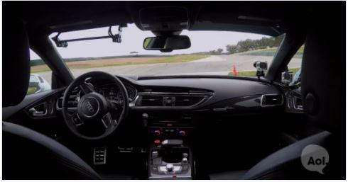 We take on Audi's autonomous <a href="/Audi/">Audi USA</a> RS7 racecar to see who's quicker at the track bit.ly/1DcIcU8 <a href="/AudiCanada/">Audi Canada</a>
