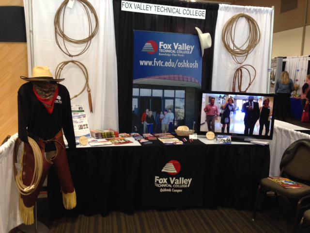 FVTCBIS's tweet photo. @FoxValleyTech One Happy Place to Learn & Work! http://t.co/rTdbIhRHBQ #oshexpo http://t.co/Gp70svxMGU