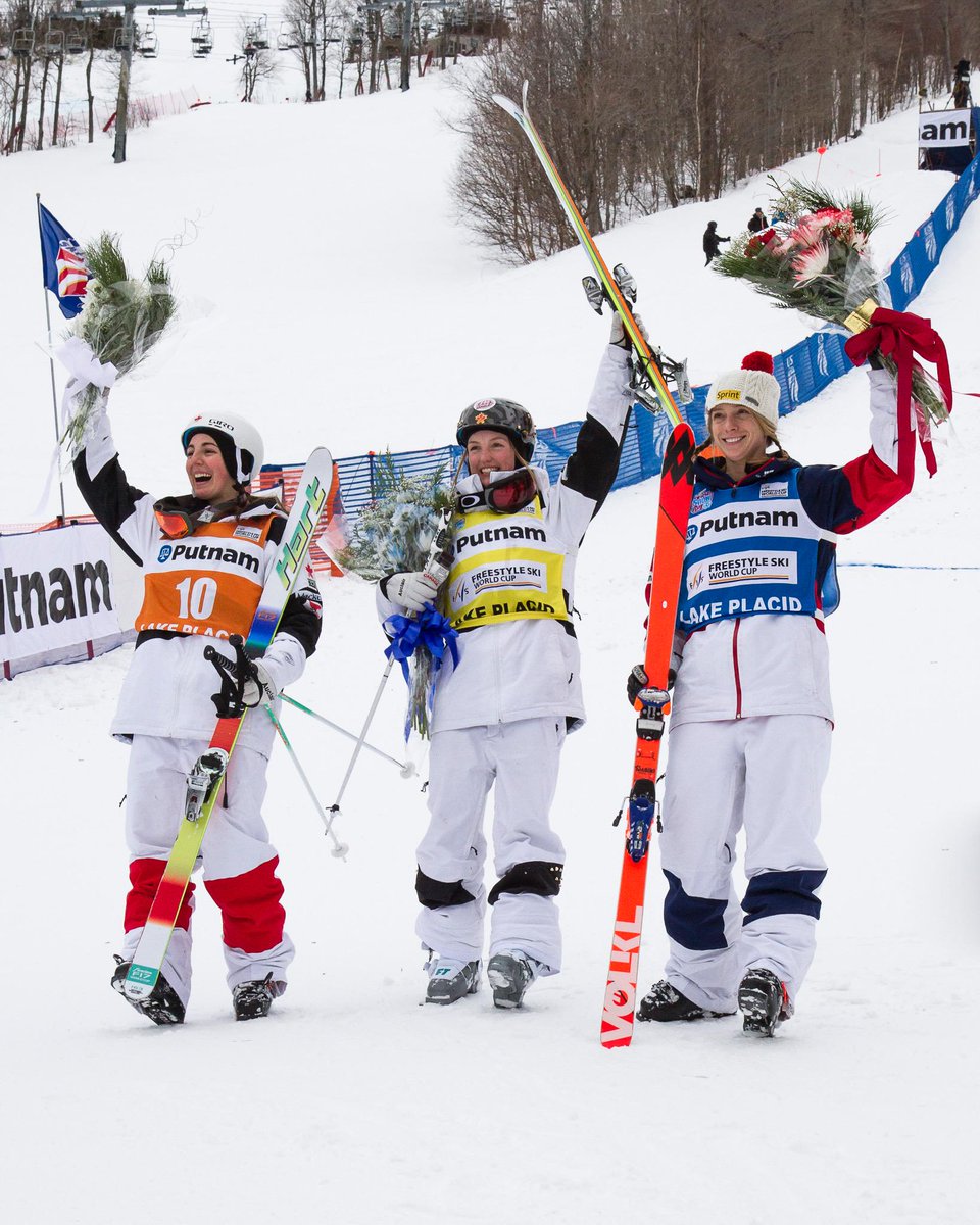 canfreestyleski's tweet photo. We had a pretty good day in Lake Placid! Four Canadians made it to the podium. Read more: http://t.co/muJgR6te05 http://t.co/QLKfdvSCa3