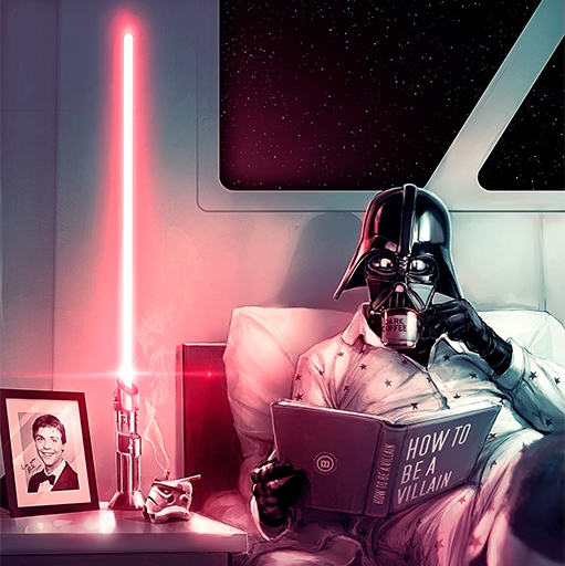 IGN's tweet photo. We've reached the 'dark side' of Thursday. Cheers to those already taking it easy!

Artist: Miguel Membreño http://t.co/kkpulAzkts