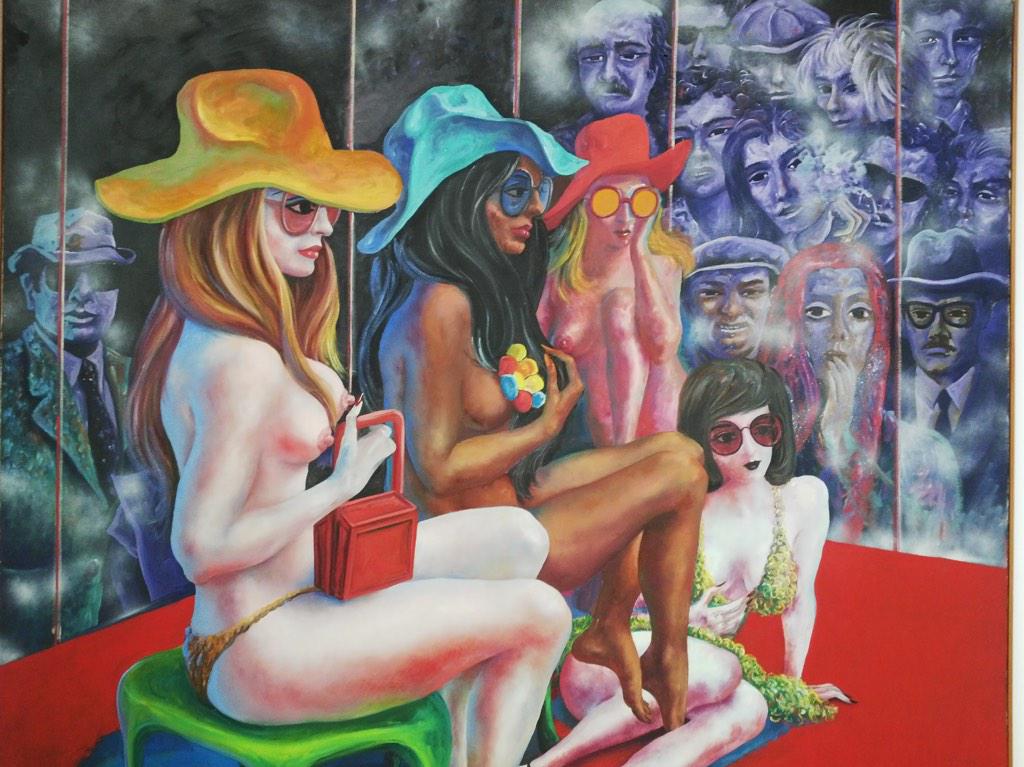 maybethenextone's tweet image. #LasModelos (1975) #juanitoyramona #antonioberni @museomalba