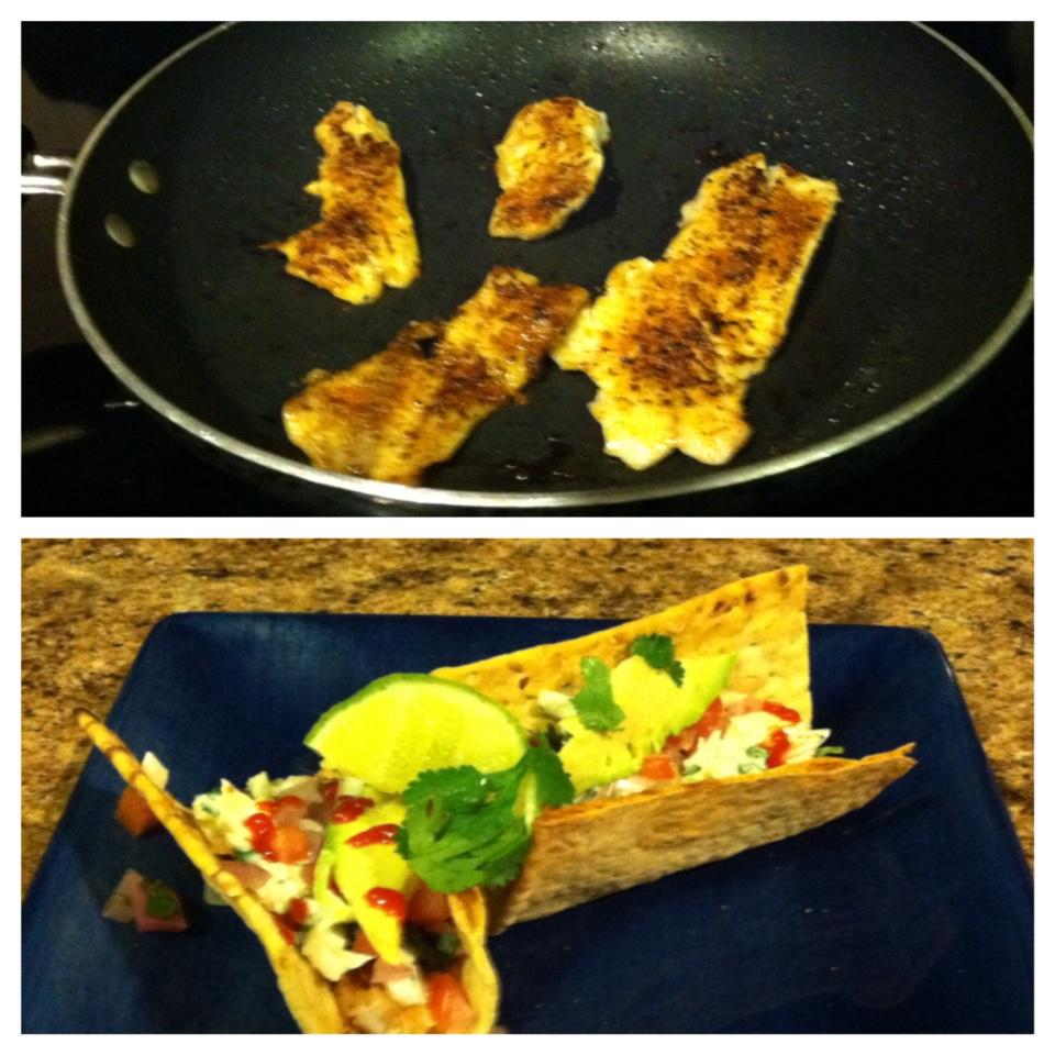 BDB_Maddox's tweet photo. White Perch Fish Tacos with Cilantro Lime Slaw! #GoneFishing! #FoodPorn http://t.co/afwd1yCW5K