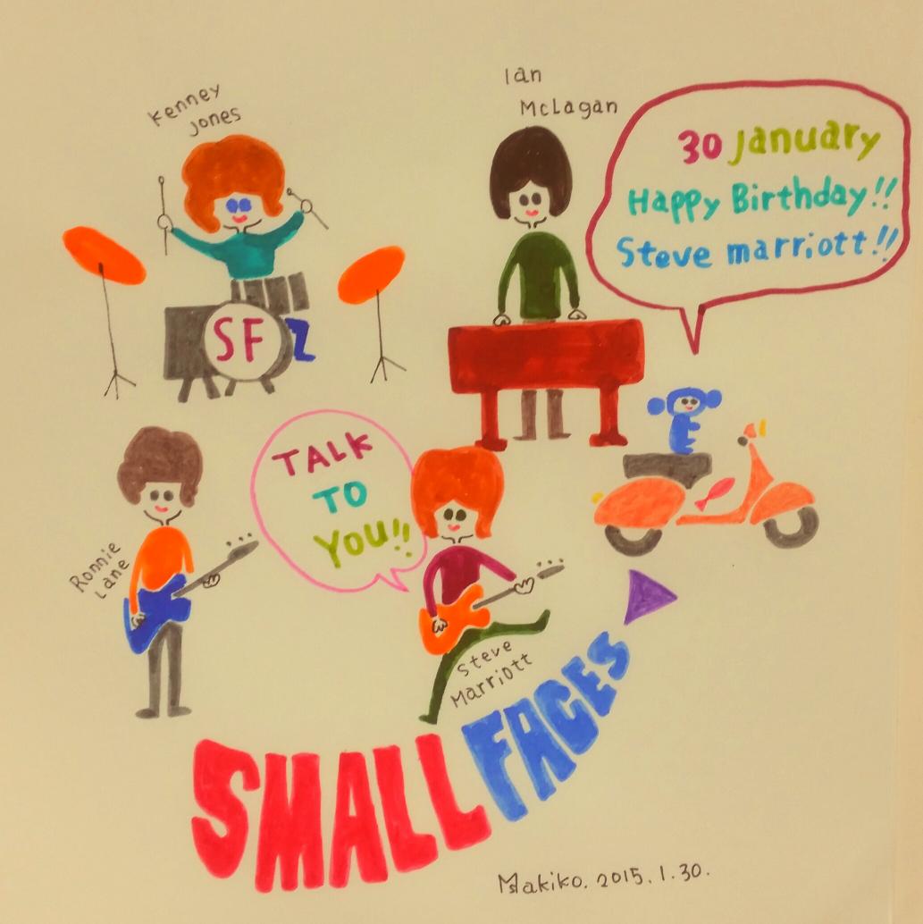          SMALL FACES                       Steve Marriott     30january.happy birthday  Steve Marriott  