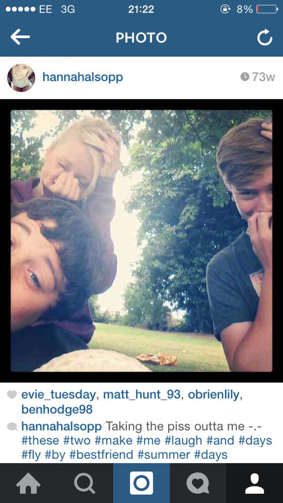 hannahalsoppp's tweet photo. Miss times like this to be fair. #lookingbackonlife @mattthunt_ @benpodge98 http://t.co/pDzxFkvd4O