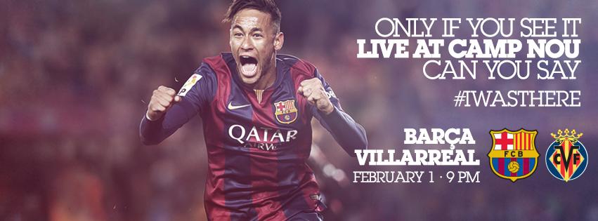 FCBarcelona_es's tweet photo. ¡Este domingo a las 21 h, el Villarreal visita el Barça en el Camp Nou!  ¿Te lo vas a perder? http://t.co/aEPm8E15mF http://t.co/ylyhy8lCLk