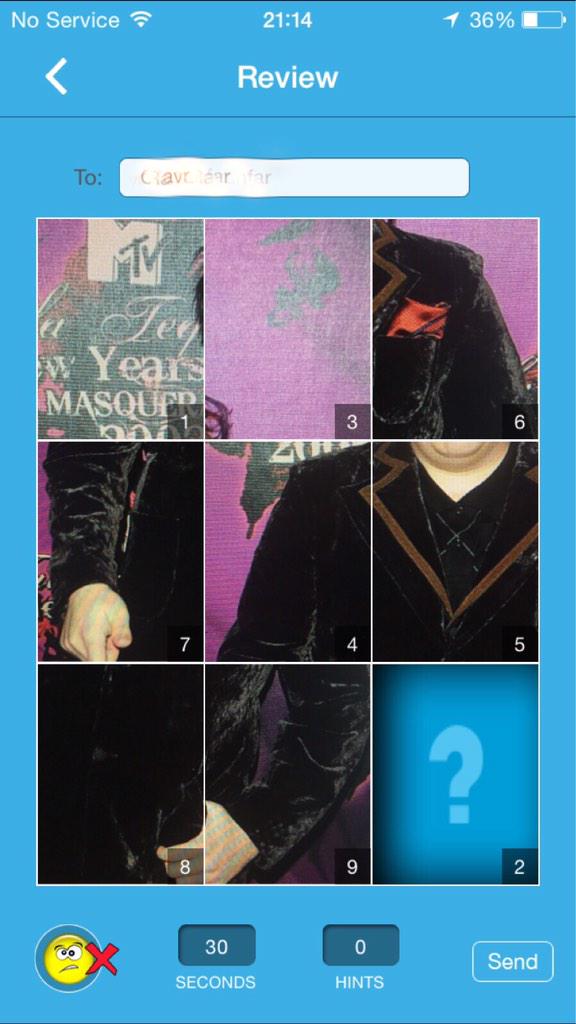 leebaldry's tweet photo. Any idea who this is before I send it?? #30secondsToSolve #CBB #iquirk @iQuirkWorld
https://t.co/1pVOYqesU4 http://t.co/FYmNNzUK3z