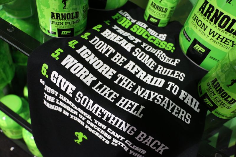 MusclePharm's tweet image. RT if you love Arnold's "6 Rules for Success!"