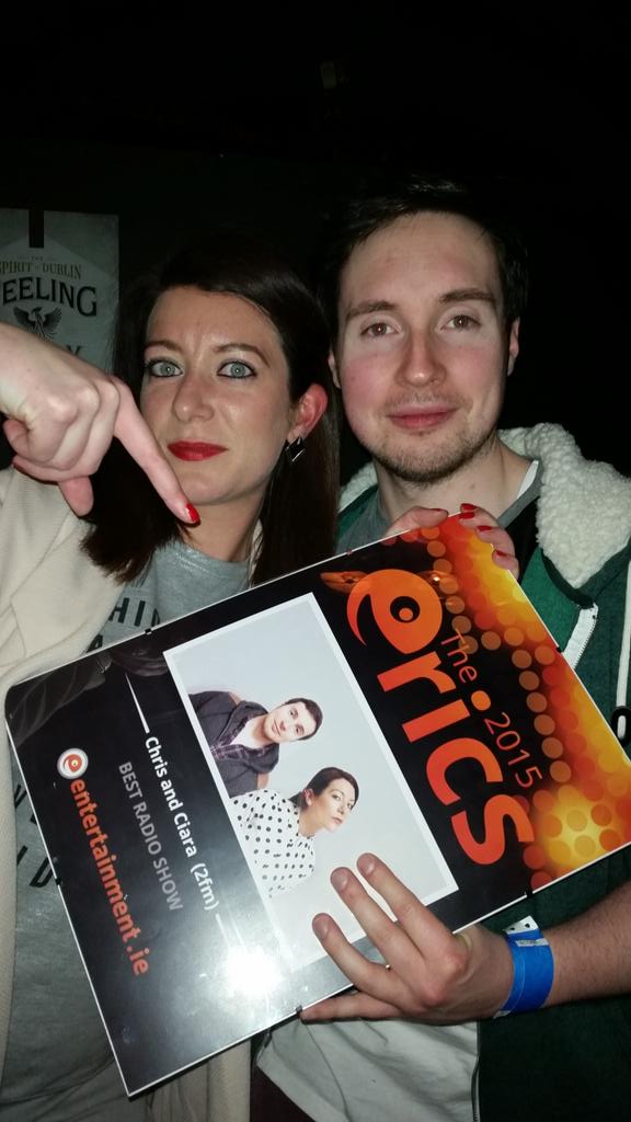 Yeeeeeeeee #erics15 <a href="/entertainmentIE/">entertainment.ie</a>