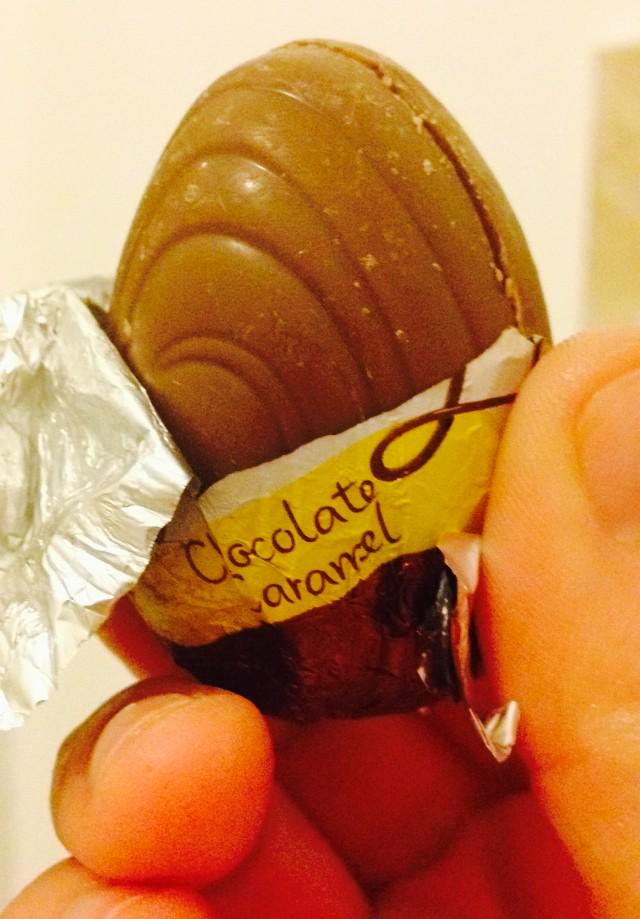 And another one bites the dust! #egg #galaxyegg #delicious #chocolate #easter