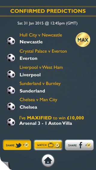 midgewilson85's tweet photo. See my #EPL predictions for @uMAXitFootball. Play FREE &amp; win up to £10,000 weekly http://t.co/KrNimatCK1 http://t.co/YwVJ8Qqj3H