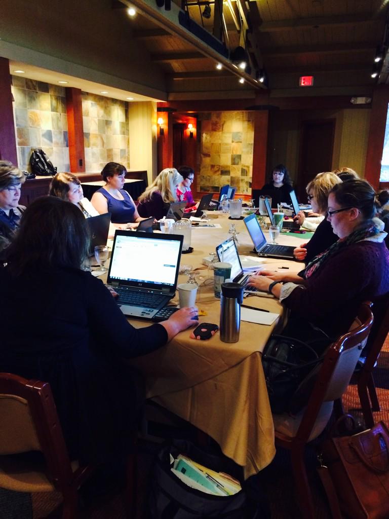 <a href="/OREGONASBO/">Oregon ASBO</a> New Business managers working away today - great group of upcoming leaders in K-12 finance
