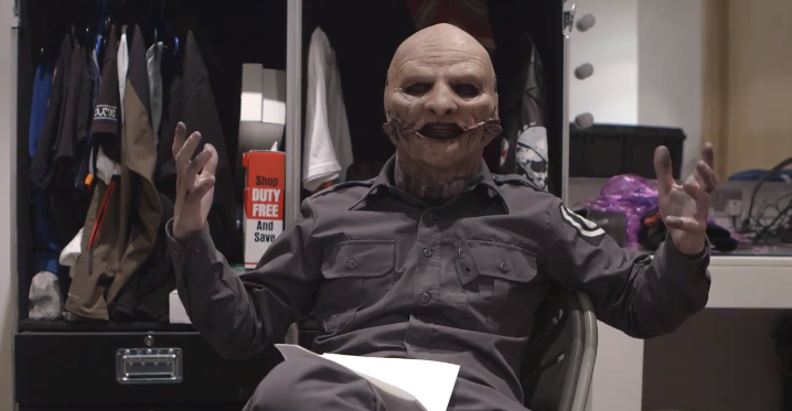 slipknot's tweet photo. You asked. @CoreyTaylorRock answered. Check out his video Q&amp;A here: http://t.co/3N9tXNmkye. #SummersLastStand http://t.co/oMyyQPpJ78