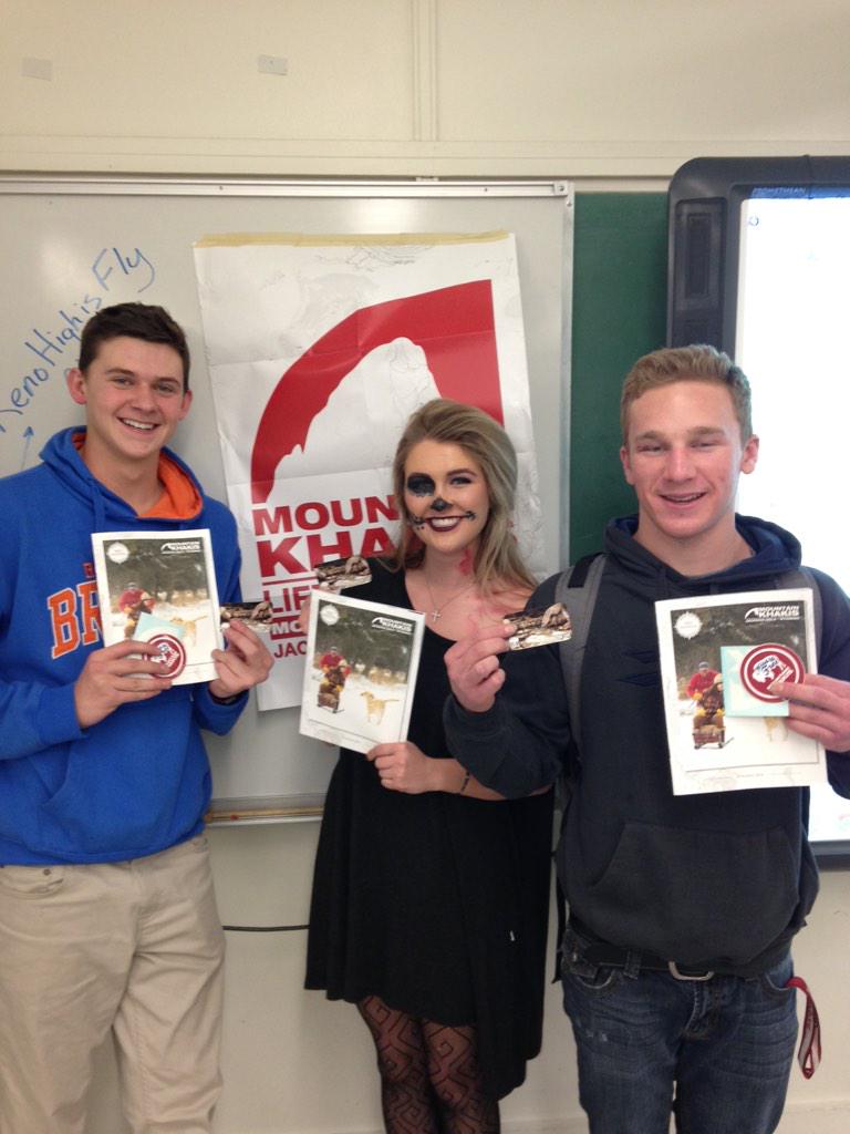 RenoHighIsFly's tweet photo. Winners of the "BIG announcement" contest. Nice job! Enjoy the @MountainKhakis shopping spree! #lifeuntucked #zombie? http://t.co/vVO9NmdvsJ