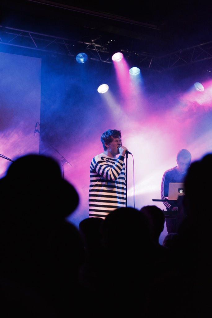 Rotationdk's tweet image. Karl William leverede et lækkert sæt til et hamrende tændt publikum. Mere håndspillet hip-hop tak! #winterbeat #nwb15