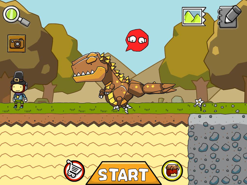 COCkillers's tweet image. Look what happened in Scribblenauts Remix #ScribblenautsRemix AAAHHHHHH A GROUP AF DINOSAURS AAAAHHHHHHH
