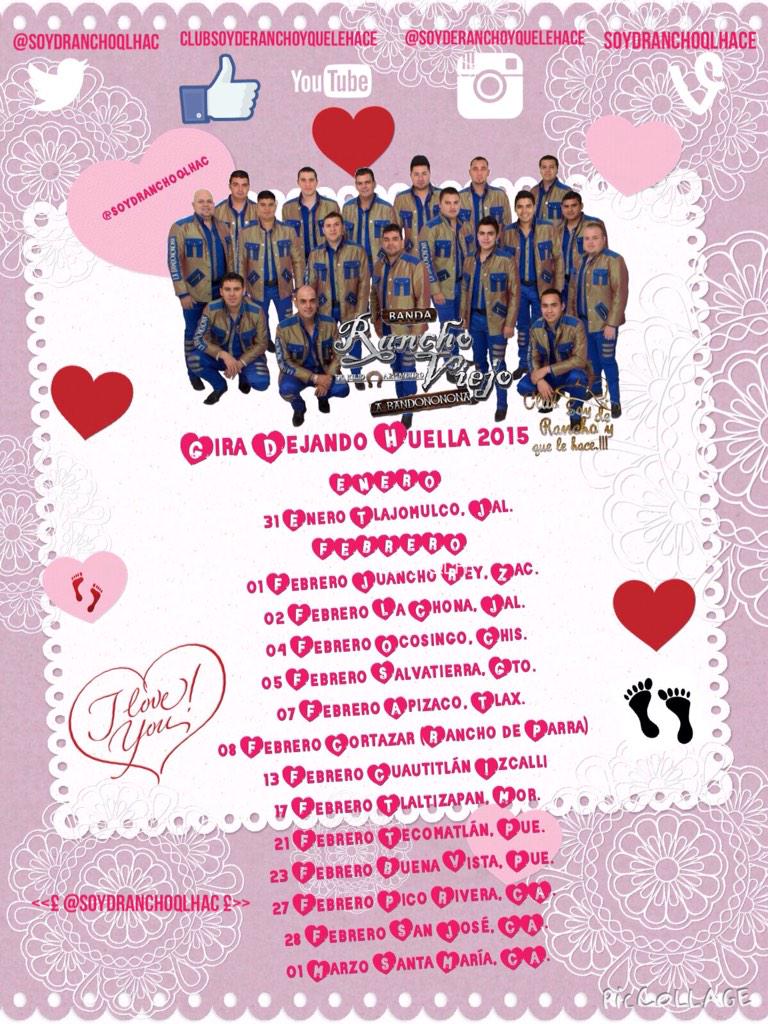 SDRanchoQLHDF's tweet photo. "@SoydRanchoQLHac: [Fechas] #GiraDejandoHuella2015 @B_RanchoViejo 
RT  @esteban_brv @omar_brv @Alfonsobrv @GABYBRV1 http://t.co/1Hi7CyJLTl"