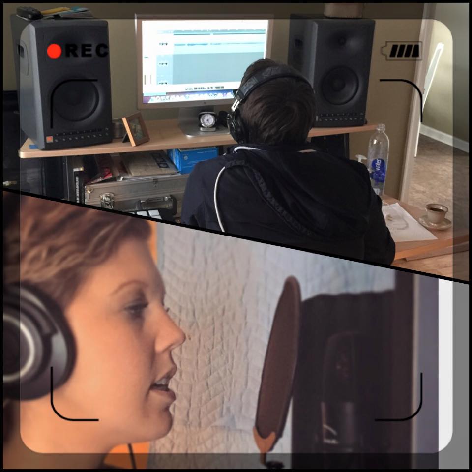 RevolutionRoute's tweet photo. In the studio,working hard on our debut album #worshipalbum #revolutionroute @laule88 @AaronChildree @mattheathmusic http://t.co/NSoL2RVJBS