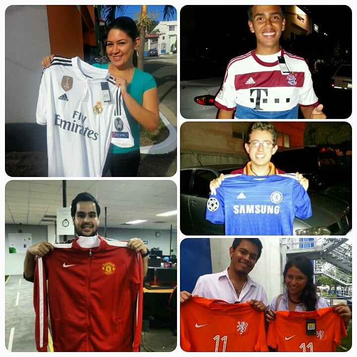 DeTodoSV's tweet photo. Ellos ya tienen las camisas de sus equipos favoritos ¡No te quedes sin la tuya! El próximo pedido sale el 31 de enero http://t.co/I1CLnaiQXT