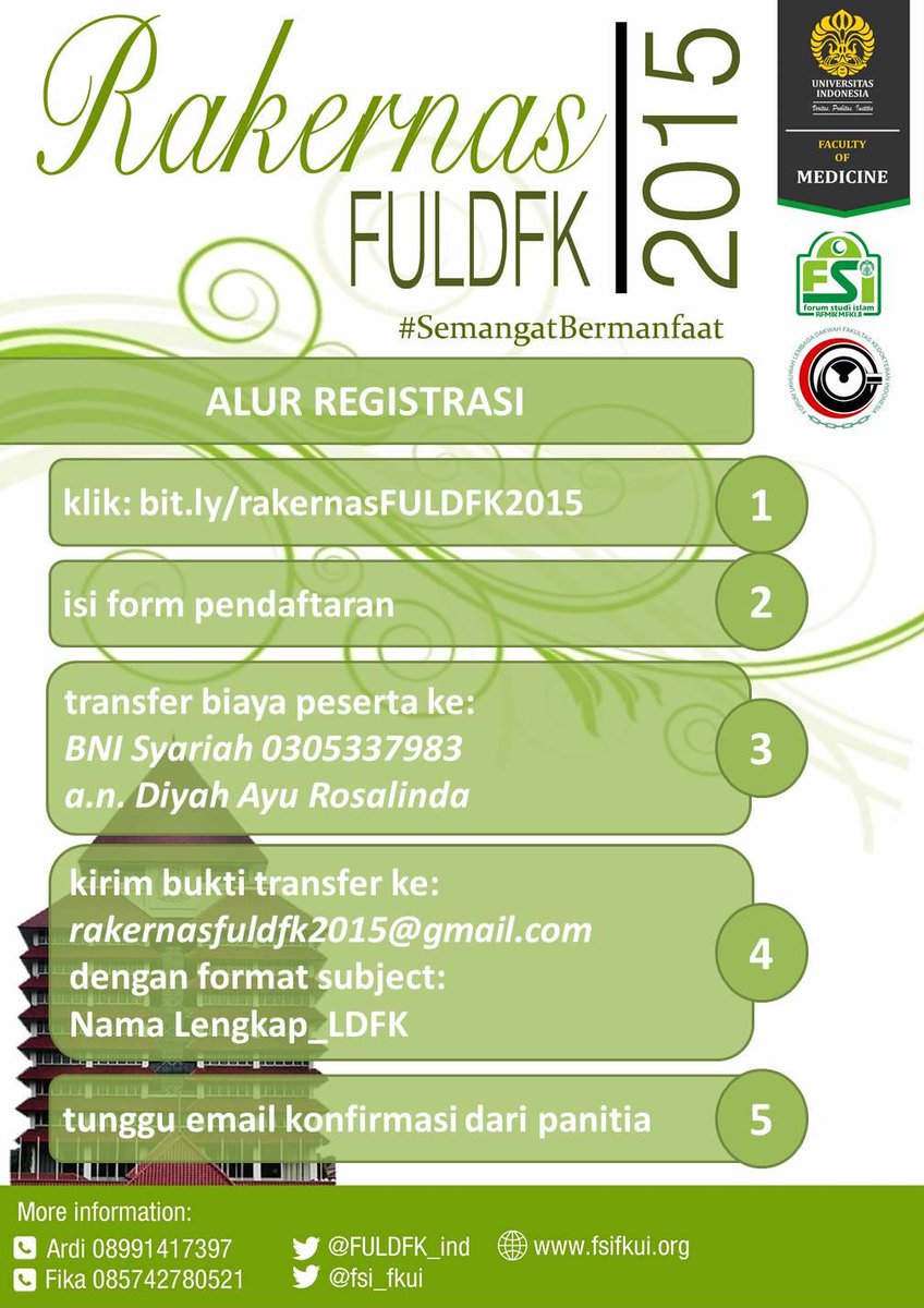 8. HTM untuk Rakernas: 150k dan untuk Rakernas + HAD: 300k Informasi lebih lanjut dapat dilihat di file rakernas.