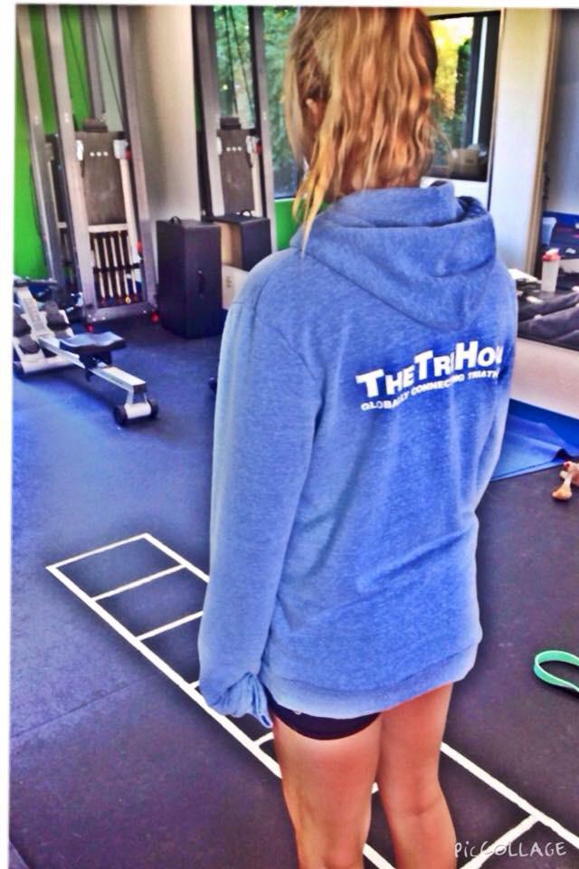 TheTriHood's tweet photo. @KelseyWithrow rocking her @TheTriHood hoodie! http://t.co/zLrQoYinP1