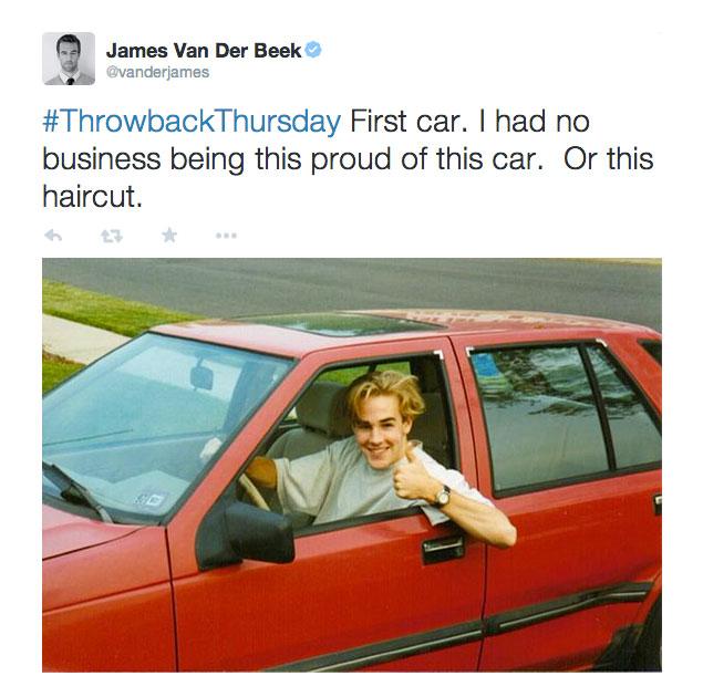 .<a href="/vanderjames/">James Van Der Beek</a> Thank God we both grew out of our awkward stages.