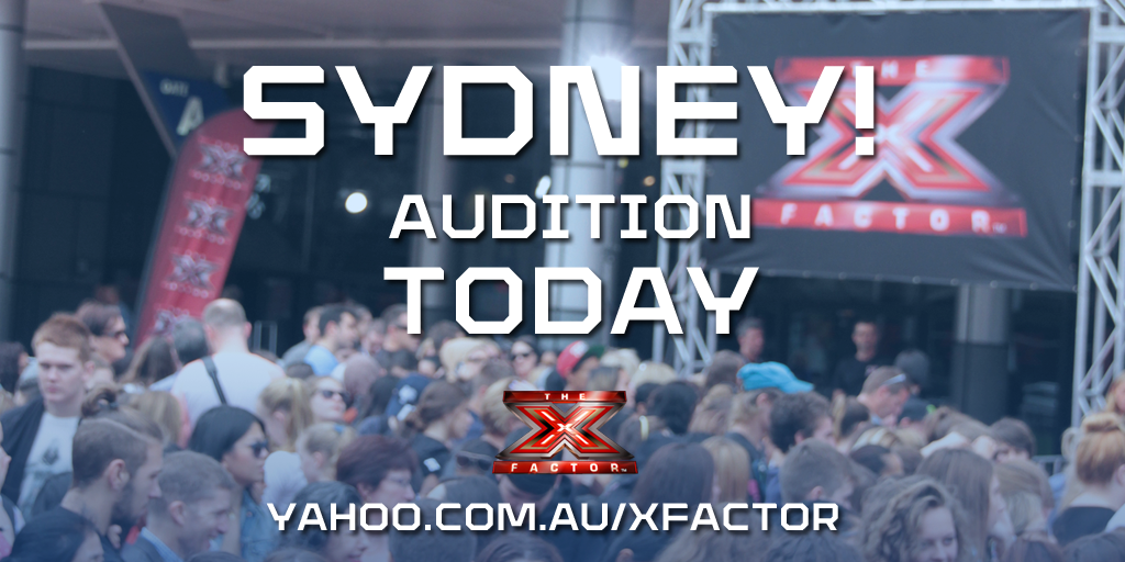 thexfactorau's tweet photo. #Sydney #xfactorau Open Auditions: Day 2. Let's do this! http://t.co/p9FSv2ecUa http://t.co/IukYAPXydb
