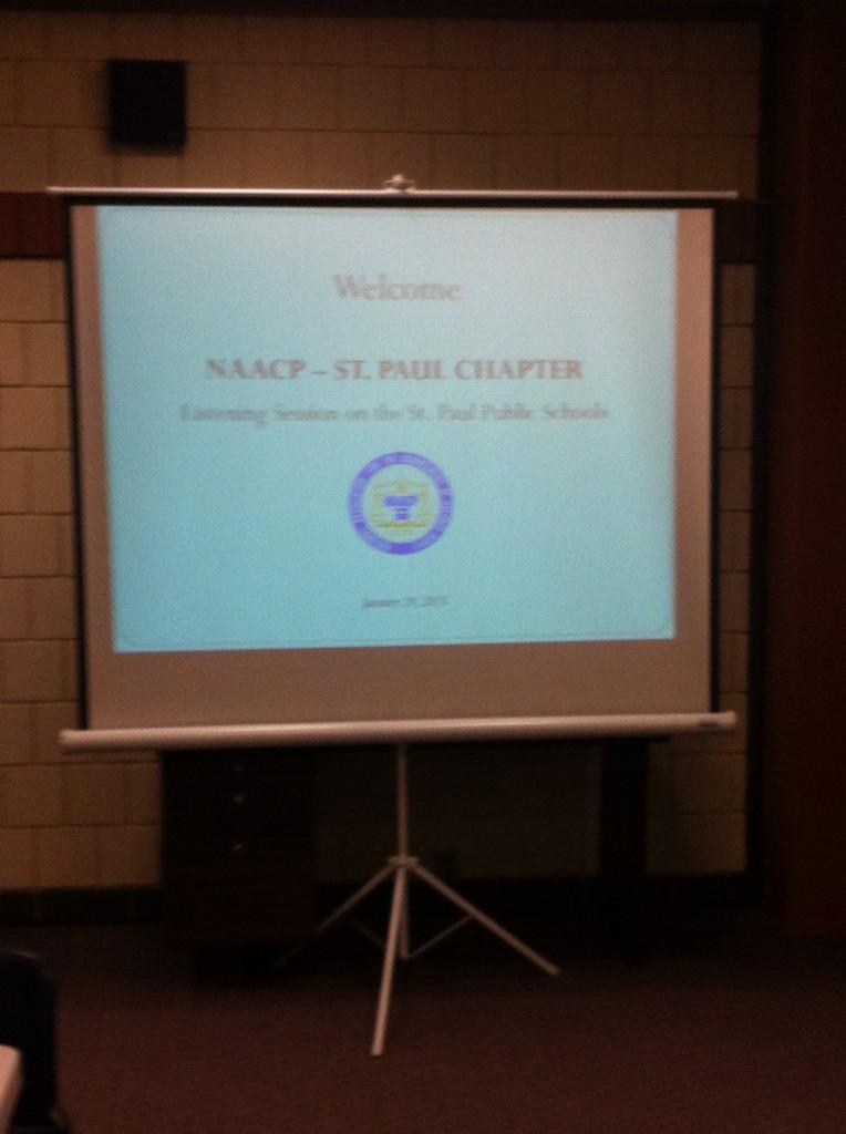 ellisfor625's tweet photo. Getting ready to speak at the NAACP St. Paul chapter listening session on St. Paul public schools @ellisfor625 http://t.co/uYwCSgoWc8