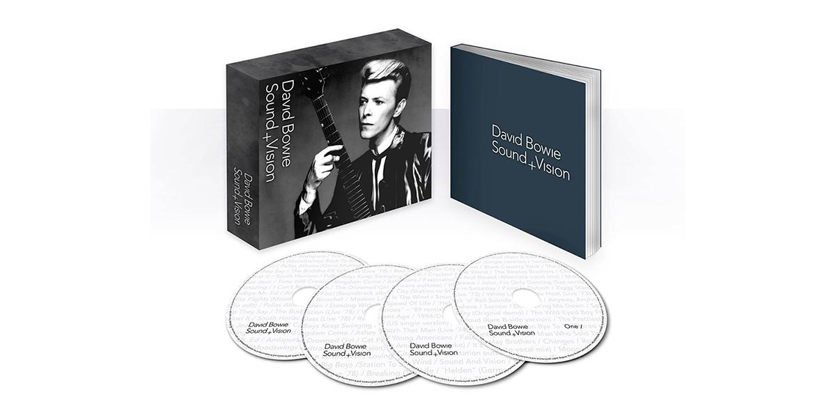 Rhino_Records's tweet photo. GIVEAWAY: Follow &amp; RT @Rhino_Records for your chance to win a David Bowie 'Sound + Vision' 4CD Box Set! http://t.co/6X8KKgm2d2