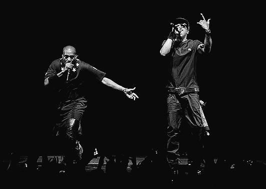 Kanye and Jay Z